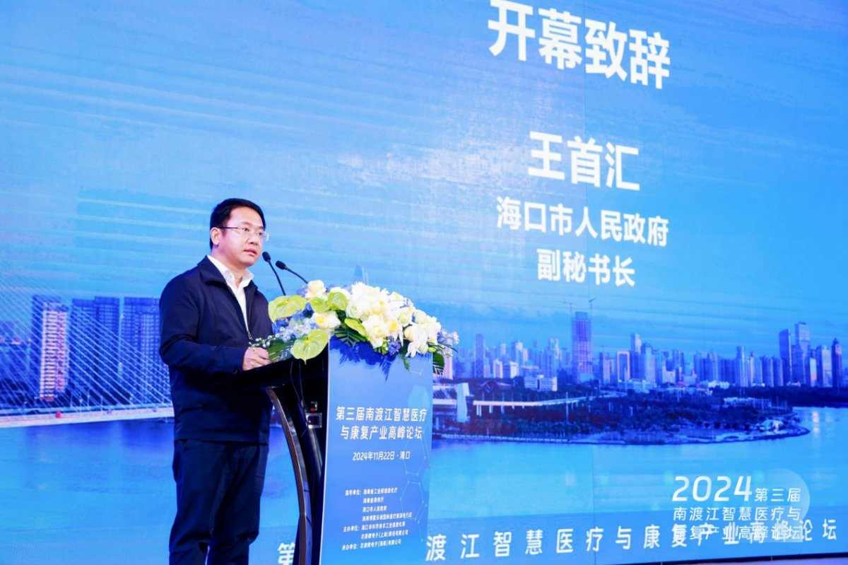 海口市人民政府副秘书长王首汇:在培育集成电路等战略性新兴产业上取得显著成效(图1) 海口市人民政府副秘书长王首汇:在培育集成电路等战略性新兴产业上取得显著成效(图1)