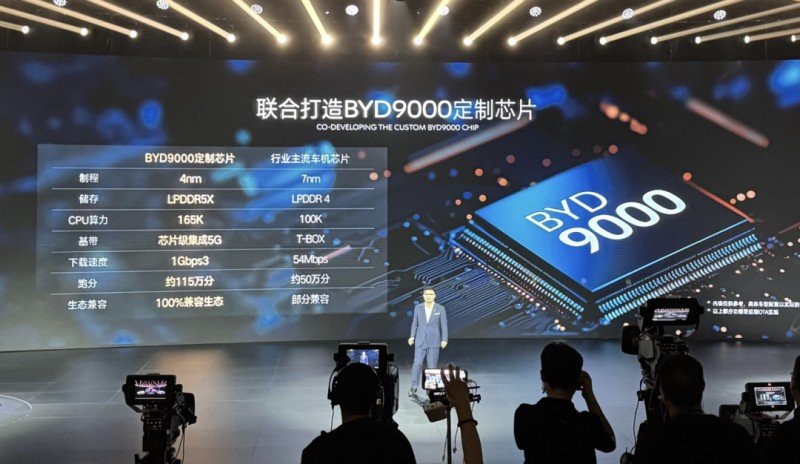 比亚迪推出4nm工艺定制座舱芯片BYD 9000,多款车型搭载(图2) 比亚迪推出4nm工艺定制座舱芯片BYD 9000,多款车型搭载(图2)