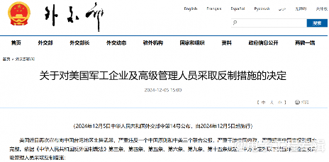 中方第二波反制!针对美国军工企业和管理人员名单公布(图1) 中方第二波反制!针对美国军工企业和管理人员名单公布(图1)