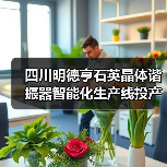 四川明德亨石英晶体谐振器智能化生产线投产(图2) 四川明德亨石英晶体谐振器智能化生产线投产(图2)