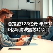 总投资128亿元 年产110亿颗滤波器芯片项目落地绵阳(图4) 总投资128亿元 年产110亿颗滤波器芯片项目落地绵阳(图4)