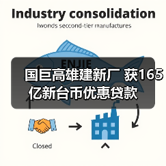 国巨高雄建新厂 获165亿新台币优惠贷款(图2) 国巨高雄建新厂 获165亿新台币优惠贷款(图2)