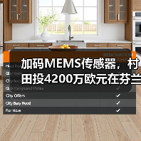 加码MEMS传感器,村田投4200万欧元在芬兰新建工厂(图2) 加码MEMS传感器,村田投4200万欧元在芬兰新建工厂(图2)
