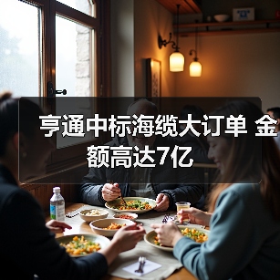 亨通中标海缆大订单 金额高达7亿(图4) 亨通中标海缆大订单 金额高达7亿(图4)