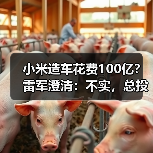 小米造车花费100亿?雷军澄清:不实,总投资已近300亿(图2) 小米造车花费100亿?雷军澄清:不实,总投资已近300亿(图2)