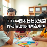 TDK中国本社社长浅沼俊英解读如何赢在中国(图2) TDK中国本社社长浅沼俊英解读如何赢在中国(图2)