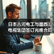 日本古河电工与墨西哥电视集团签订光缆合同(图4) 日本古河电工与墨西哥电视集团签订光缆合同(图4)